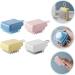 Magiclulu 4-Piece Massage Shampoo Brush Set - Silicone Scalp Scrubber & Thick Hair Comb for Spa-Like Cleansing - Buy Online on GoSupps.com