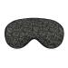 Black White Style Diamonds and Lines Sleep Mask for Women Adjustable Sleeping Eye Shades Cover with Elastic Strap
