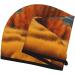 Buy Autumn Golden Grass Coral Velvet Hair Cap - Perfect for Drying Curly Thick Hair | Anti-Frizz Buttons Design - Buy Online on GoSupps.com