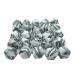 50pcs 14mm Silicone Icosahedron Pearl Beads in Zebra - DIY Mom Necklace Making Accessory - Buy Online on GoSupps.com