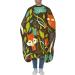 Professional Haircut Cape - Fox Flowers Hairdressing Salon Cape with Adjustable Snap Closure | International Shipping Available - Buy Online on GoSupps.com