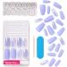 KISS Glam Fantasy Collection Parasol Special FX Gel Nails Includes 28 False Nails Nail Glue Nail File and Manicure Stick - Buy Online on GoSupps.com