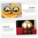 Healvian 6 StK Brass Massage Balls - Gymnastics & Exercise Relaxation | Optimal Health & Wellness - Buy Online on GoSupps.com