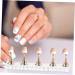 FRCOLOR Nail Accessories 2 Sets Show Rack Tools Nails Nail Painting Stand Press on Nail Holder Nail Practice Stand Nail Display Stand Magnetic Nail Holder Nail Supplies Stand Acrylic - Buy Online on GoSupps.com