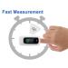 Rechargeable Oxygen Monitor Finger Adults Bluetooth Pulse Oximeter CE Approved with Heart Rate and Perfusion Index Free App iOS & Android and OLED Display - Buy Online on GoSupps.com