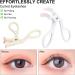 Mayoii Eyelash Curler with 2 Silicone Refill Pads Professional Lash Curler Makeup Tool for Women Girls Long-Lasting Curl Wide Angle+Detail Eyelash Curlers - Buy Online on GoSupps.com