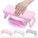 Nail Arm Rest Hand Cushion PU Leather Nail Cushion Foldable Nail Armrest Cushion For Beauty Salons And Home Manicure Foldable Nail Hand Cushion Nail Arm Rest Pu Leather Nail Hand Rest For Home Use Pink - Buy Online on GoSupps.com