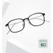 Ultra-Light Metal Square Frame Blue Light Blocking Glasses for Men & Women - Anti UV Ray Computer Reading Glasses 51mm - Buy Online on GoSupps.com