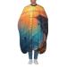 Sunset Sea Printed Polyester Hair Cutting Cape Professional Aldult Haircut Cape Smooth and No Sticky Hair Hair Cutting Accessories 55x66in