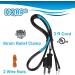 HQRP 2-Pack Garbage Disposal Power Cord Kits for InSinkErator CRD-00 Replacement: Compatible with Badger, Compact, Cover-Control-Plus, Essential, Excel, Select, Select Plus, Septic Assist, SupremeSS - Buy Online on GoSupps.com
