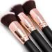 Runioney 3 Pieces Makeup Brushes for Foundation Loose Powder Concealer Blush Brush Professional Cosmetic Beauty Makeup Tool - Buy Online on GoSupps.com