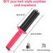 Buy Fluffy Curling Iron & Hair Curler - Antislip Wand for Effortless Curls | International Shipping Available - Buy Online on GoSupps.com