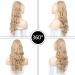Pferdeschwanz Hair Clip Extension - Natural Blonde Afro Curly Ponytail for Braids 24/613 - 60.96 cm (1 Pack) - International Shipping Available - Buy Online on GoSupps.com