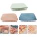 Healeved 3pcs Refrigerator Fridge Home Food Crisper Storage Trays Green Egg Blue Pink Stackable re-usable Assorted Color 30x21.3x6cm - Buy Online on GoSupps.com