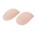 SUPVOX Women Shoulder Pads Adhesive Shoulder Enhancer Anti-slip Shoulder Cushion Push Up Pads 2pcs (Khaki)