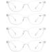 HEEYYOK Cat Eye Reading Glasses for Women +2.00 - Colorful Funky Lightweight Frames - Comfortable Fit 4 Pack - Stylish Eye Comfort - Buy Online on GoSupps.com