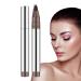 Eyebrow Pencils for WomenLiquid Eyebrow Pencil with MultiTine Tip Crease Free Hairline Pen Sweat Resistant Long Lasting 2 Yellow Brown