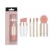 Makeup Brushes 5 in 1 Makeup Brush Multifunctional Loose Eyebrow Lip Brush for Office Dating (Electrogilding)