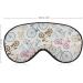 Vector Bicycle Pattern Sleep Mask | Adjustable Strap | Blocks Light | For Men & Women - Buy Online on GoSupps.com