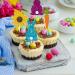 Bekecidi 30-Pack Exquisite Easter Cupcake Toppers - Vivid and Colorful Rabbit & Carrot Inserts Sparkling Party Cake Decorations - Perfect for Easter Celebrations! - Buy Online on GoSupps.com