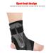 RiToEasysports Ankle Brace Compression Support - Injury Recovery & Joint Pain Relief for Men & Women - Black - Buy Online on GoSupps.com