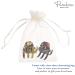 Parcelona French Classic Small Hair Claw Jaw Clips - Light Tortoise Shell/Brown Celluloid Acetate, Wide Teeth, Non-Slip, Durable Styling for Women/Girls - Made in France - Buy Online on GoSupps.com