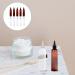 Minkissy Pack of 10 250 ml Hair Colour Bottle Applicator Hair Squeeze Bottles Shampoo Container with Twist Top Cap Pet Refillable Bottles for Hair Colour Painting (Transparent) - Buy Online on GoSupps.com