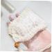 Baluue 4pcs Handmade Soap Bag Small Mesh Soap Bag Shower Foaming Loofah Cotton Linen White - Buy Online on GoSupps.com
