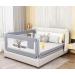 Lsbod Bed Rail for Toddlers Extra Long Baby Bed Rails Guard Safety Bedrail for Kids/Babys Twin, Double, Full Size Queen & King Mattress(1side 79" Lx27 H) 79x27 Inch (Pack of 1)