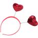 Lurrose Valentine Heart Headband Red Love Heart Headband Valentines Day Hair Hoops Love Heart Hair Accessories for Women Valentine's Party - Buy Online on GoSupps.com