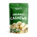 Organic Cashew Pieces, 1 Pound - Non-GMO, Kosher, Raw, Vegan, Unsalted, Unroasted, Bulk 1 Pound (Pack of 1)
