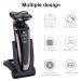 Buy 5D Rotary Electric Shaver for Men - Cordless Waterproof LED Display Pop-up Trimmer - Ideal for Bald Heads - Silver - Buy Online on GoSupps.com