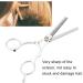 LINKANRUO Professional Hair Cutting Set Salon Barber Hair Shear Thining Regular Scissor Stainless Steel Material Durable for Barber Salon Pet Home Two Pieces Scissors (Size : Thining Scissor) - Buy Online on GoSupps.com