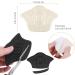 ACWOO 8PCS Heel Grips Shoe Pads - Comfortable Heel Cushion Inserts for Men and Women - Anti Blister Shoe Liners - Black+Beige - Buy Online on GoSupps.com