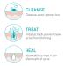 CeraVe Acne Treatment Bundle: Foaming Cream Cleanser & Retinol Serum for Post-Acne Marks - 6oz Total - Buy Online on GoSupps.com