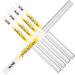 Baluue 20 Pcs White Lying Silkworm Pen Matte Eye Shadow Eye Shadow Cosmetics White Eyeliner Liquid Abs - Buy Online on GoSupps.com