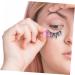FOMIYES 1 Pair Fake Eyelashes Makeup Accessories Colored Lash Extensions Fluorescence Long and Thick Lashes Soft Light Fake Lash Fluffy False Eyelashes Women Tania 3d Fiber Girl - Buy Online on GoSupps.com