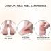 Bexdug Moisturizing Heel Socks - Toe-Free Spa Gel Socks for Cracked Heels Pain Relief in Plantar Fasciitis & Achilles Tendon Inflammation - Buy Online on GoSupps.com