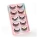 UAMOU 10/50/100 Boxes Mink Eyelashes Fluffy 3D Mink Lashes Makeup Natural Long Volume False Eyelashes Bulk Faux Cils Custom Cheerfully (Color : 5 Pairs X19CS Size : 10 Boxes)