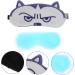 Fomiyes 8-Piece Cooling Eye Mask Set - Comfortable Migraine Relief & Sleep Mask for Swelling & Darkness - Buy Online on GoSupps.com