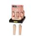 Clipper Reusable Lighter Classic Metal Refillable Lighters Rose Gold Collection Display of 12 Units (Gift Box Included) Multi-Purpose Lighter Premium Quality Unique Packing Tool Everyday Use