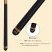 CUEELF Heavy Hitter Jump Break Pool Cue 3-Piece Canadian Maple Shaft 19.5 oz - Billiards Stick - Buy Online on GoSupps.com