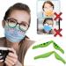 ACCROL Fogless Accessories for Glasses - 3/5/10 Piece Silicone Anti-Fog Nose Bridge Pads (Black) | Prevents Fogging & Improves Fit - Buy Online on GoSupps.com