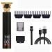 Buy Electric Barber T9 - Upgraded LCD Rechargeable Retro Oil Head Carving Clipper | International Shipping Available - Buy Online on GoSupps.com