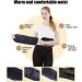 Magnetic Lumbar Support Belt | Self-Heating Waist Belt for Lower Back Pain Relief - Black98 | International Shipping - Buy Online on GoSupps.com