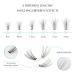 Oreola Cluster Eyelashes - Volume 0.1C Mixed Lashes 10D & 20D | Natural Reusable Individual False Eyelash Extensions (12 Lines 8-14mm) - Buy Online on GoSupps.com