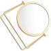 Cusstally Gold Backlit 360 Round Vanity Mirror for Lady Desktop Makeup - Buy Online on GoSupps.com