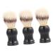 Doitool 3 STK Razor brush for men Natural cosmetics Men Care Beard Care Bart Care Men's Gift Ende Men's Care Bearing Brush Nylon brush hair Razor brush make-up brushes