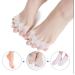ALINZO Gel Toe Separators - Orthopedic Bunion Corrector for Hallux Valgus - 4pc Set for Women & Men - White Child Size - Buy Online on GoSupps.com