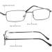 Metal Reading Glasses for Men & Women - Blue Light Blocking (Gun Metal 2.5x) | International Shipping - Buy Online on GoSupps.com